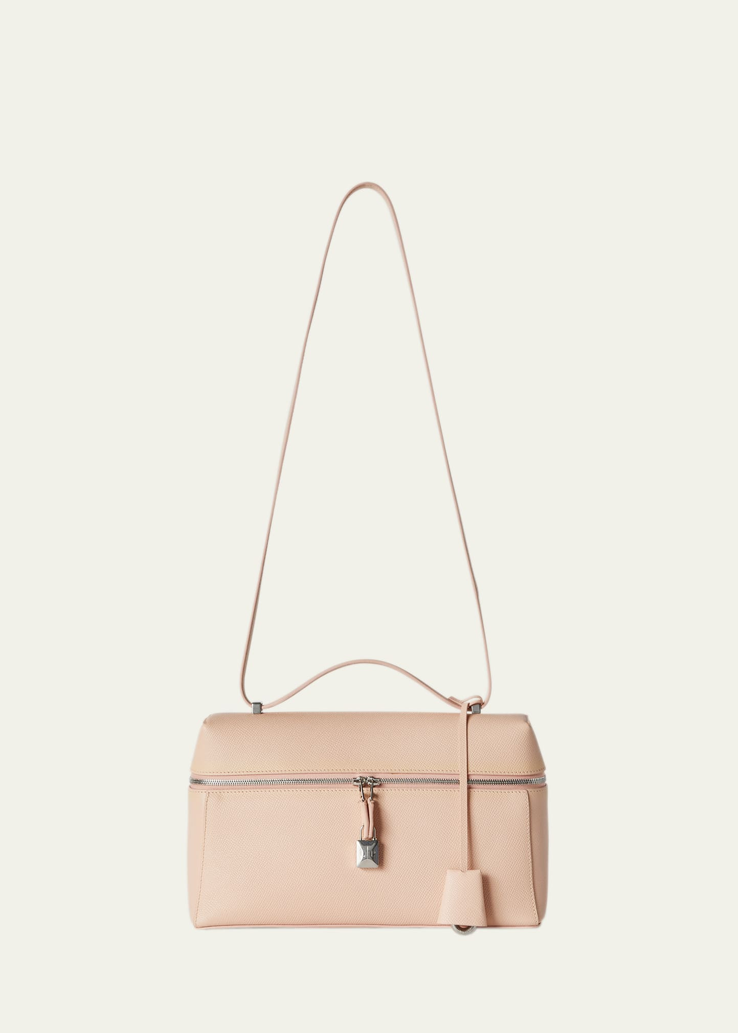 Loro Piana Zip Saffiano Leather Crossbody Bag | Bergdorf Goodman