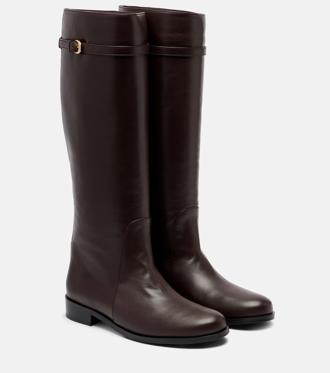 Harlow leather knee-high boots | Mytheresa (UK)