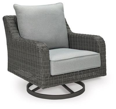 Elite Park Outdoor Swivel Lounge with Cushion | Ashley | Ashley Homestore