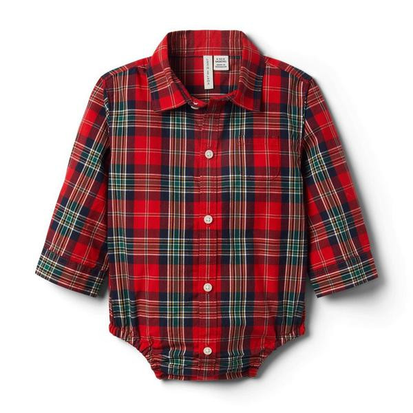 Baby Plaid Bodysuit | Janie and Jack