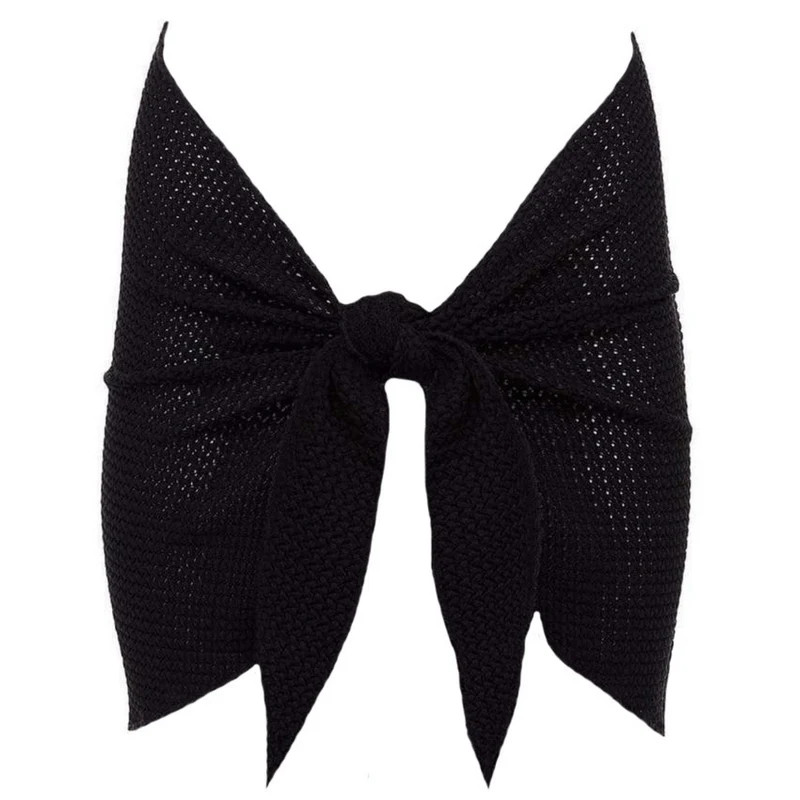 black crochet
              Sarong | Montce