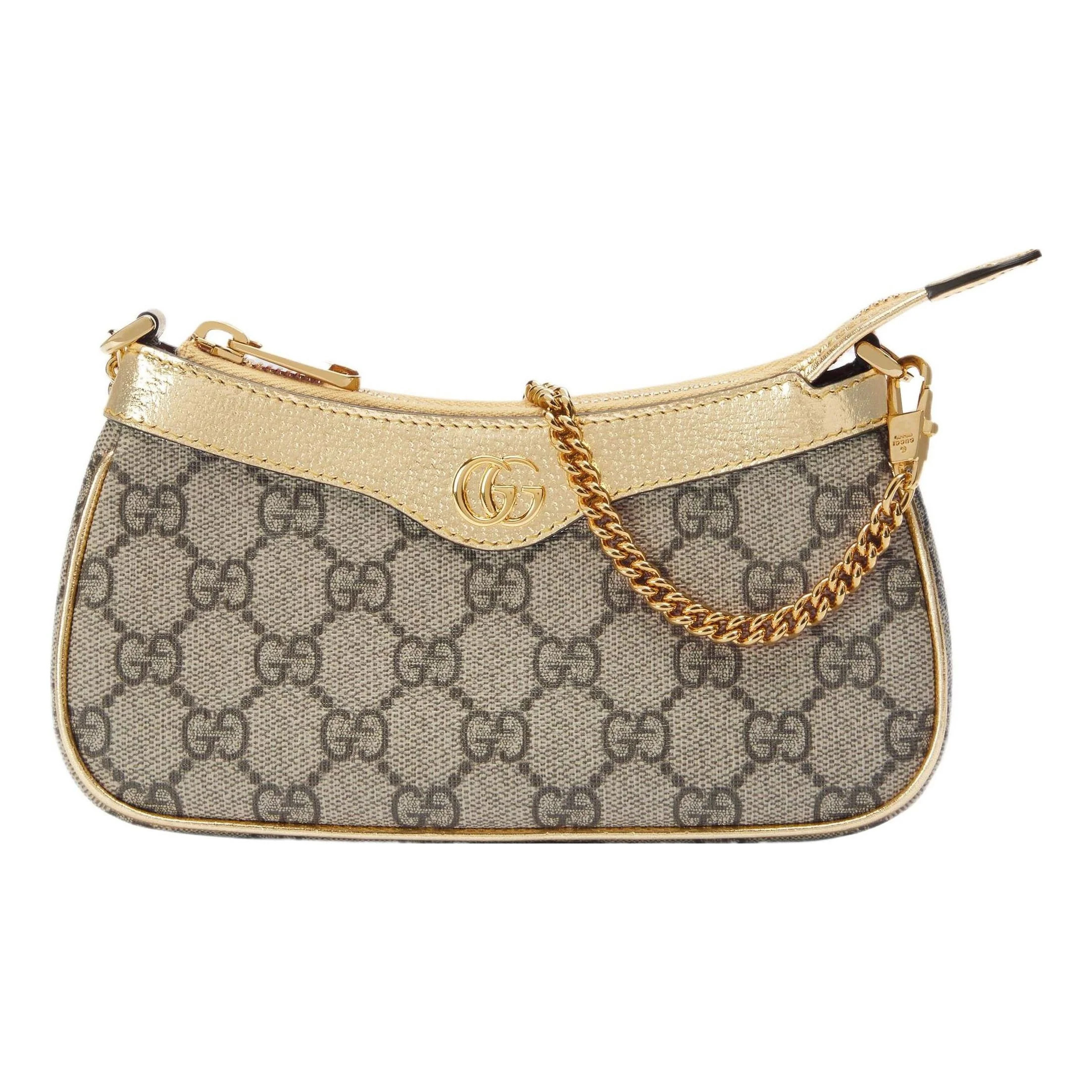 (WMNS) Gucci Ophidia Mini Bag 'Beige Ebony Supreme' | KICKS CREW
