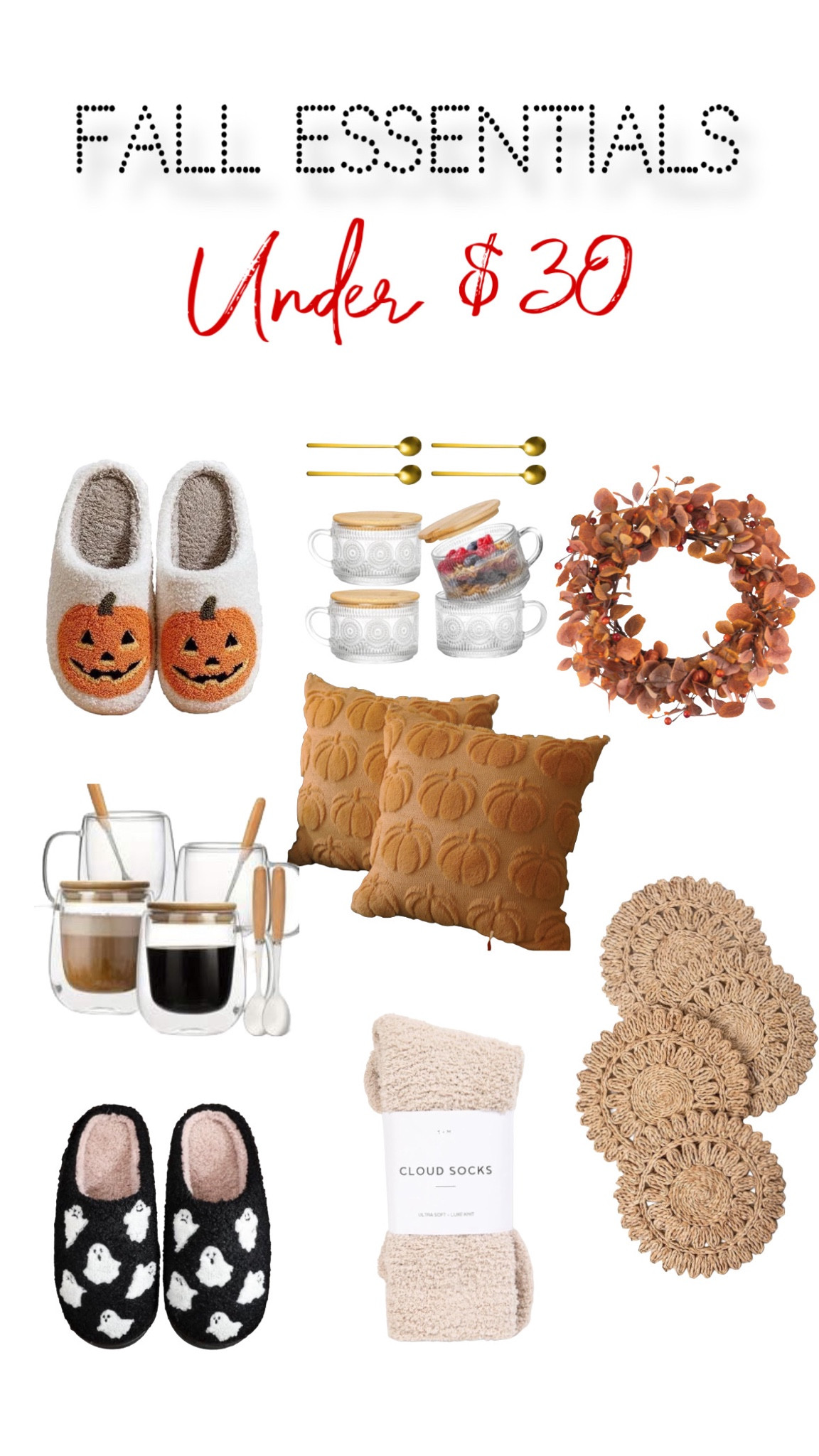Fall finds under $30