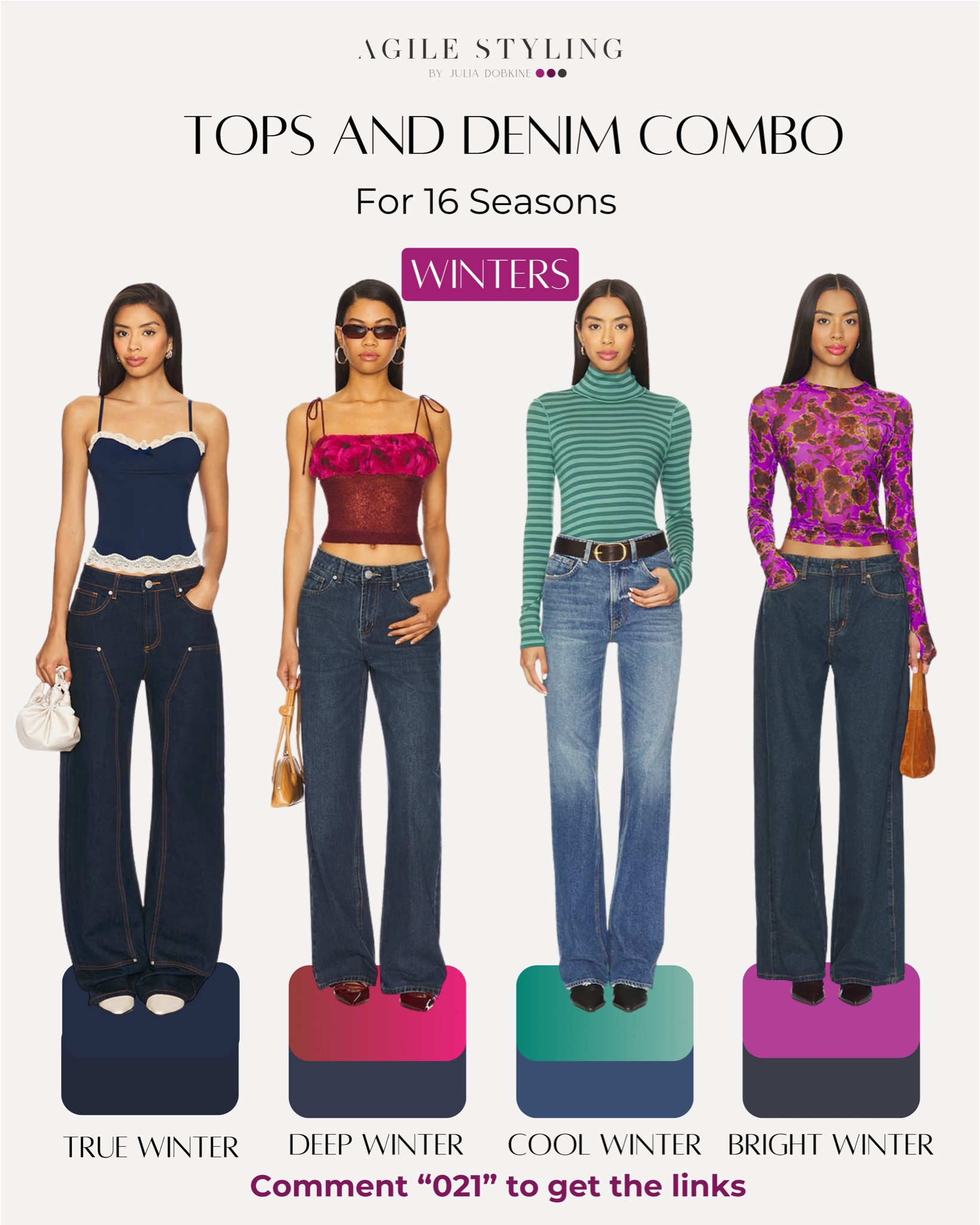 Tops and Denim Combos for 16 Seasons 

#LTKSeasonal #LTKgrwm #LTKootd