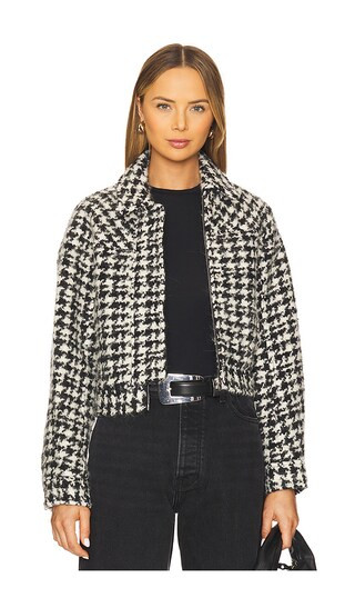 Winna Jacket in Black & Ecru | Revolve Clothing (Global)