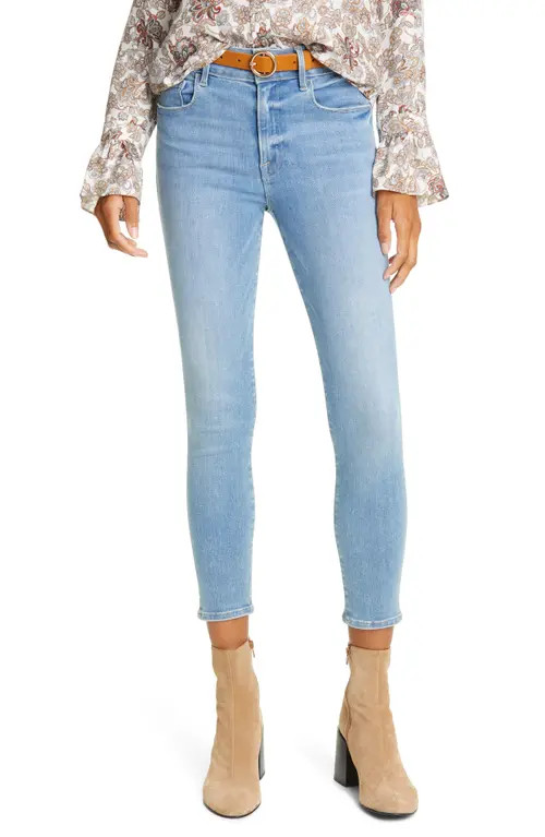 FRAME Le One Skinny Jeans in Caspio at Nordstrom, Size 1 | Nordstrom