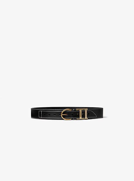 Leather Waist Belt | Michael Kors US