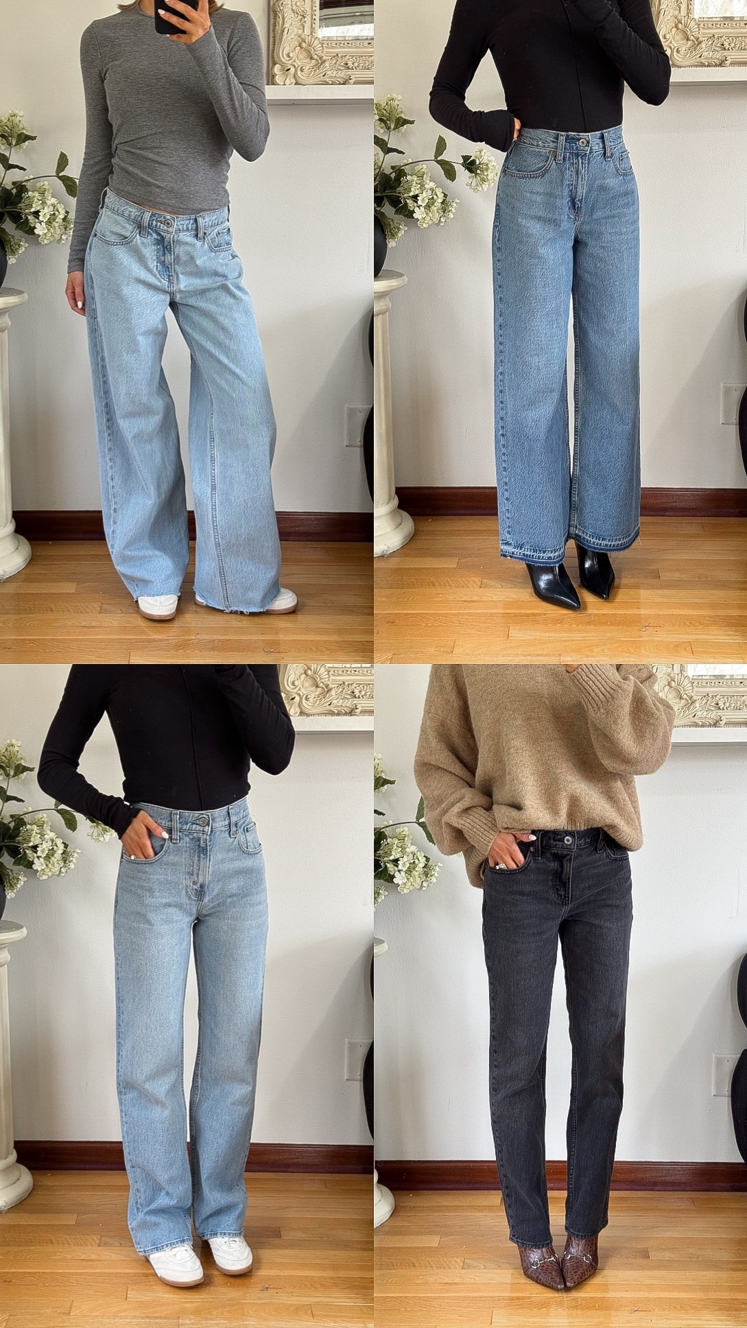 #abercrombiepartner All my faves for the @abercrombie denim sale! I’m wearing a 25 in each style! 
25-40% Off All Jeans* 1/29/2026 - 2/2/2026 *Offer valid in stores and online 1/29/2026-2/2/2026 in US/CA. Excludes clearance. Online price reflects discount.
