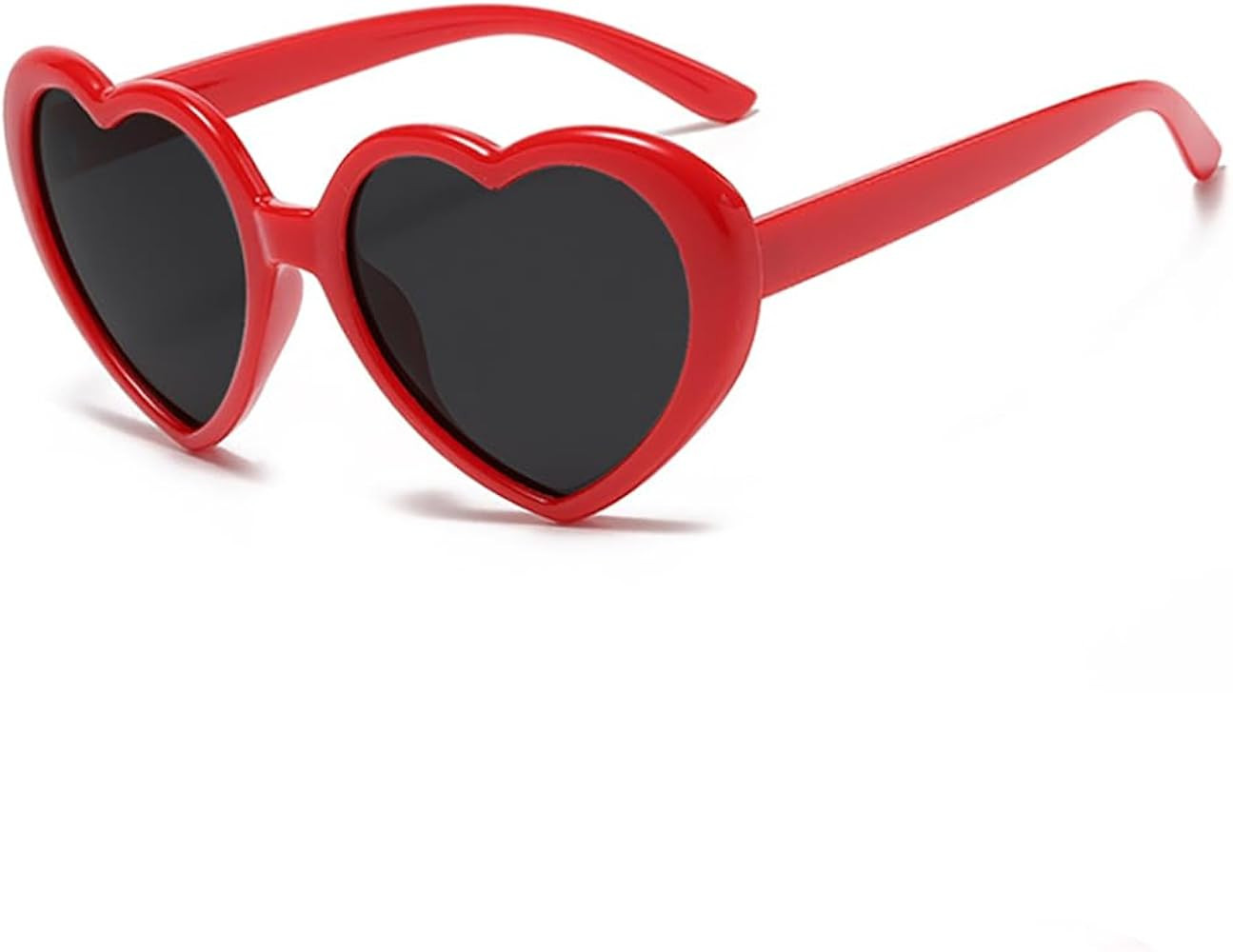 Armear Women Fashion Oversized Heart Sunglasses Retro Cute Love Shaped Eyeglasses UV400 | Amazon (US)