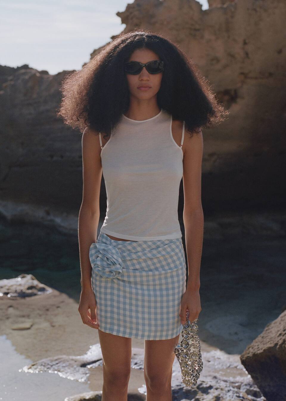 Acetate frame sunglasses -  Women | Mango USA | MANGO (US)