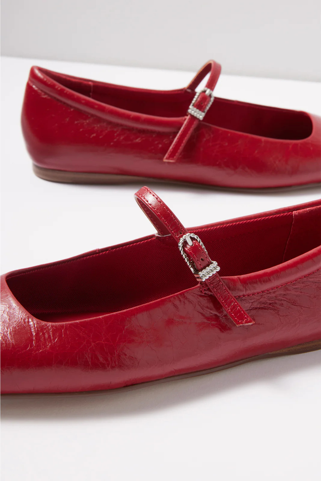 DOLCE VITA Women's Reyes Mary Jane Shoes, Size 6.5, Red | Evereve