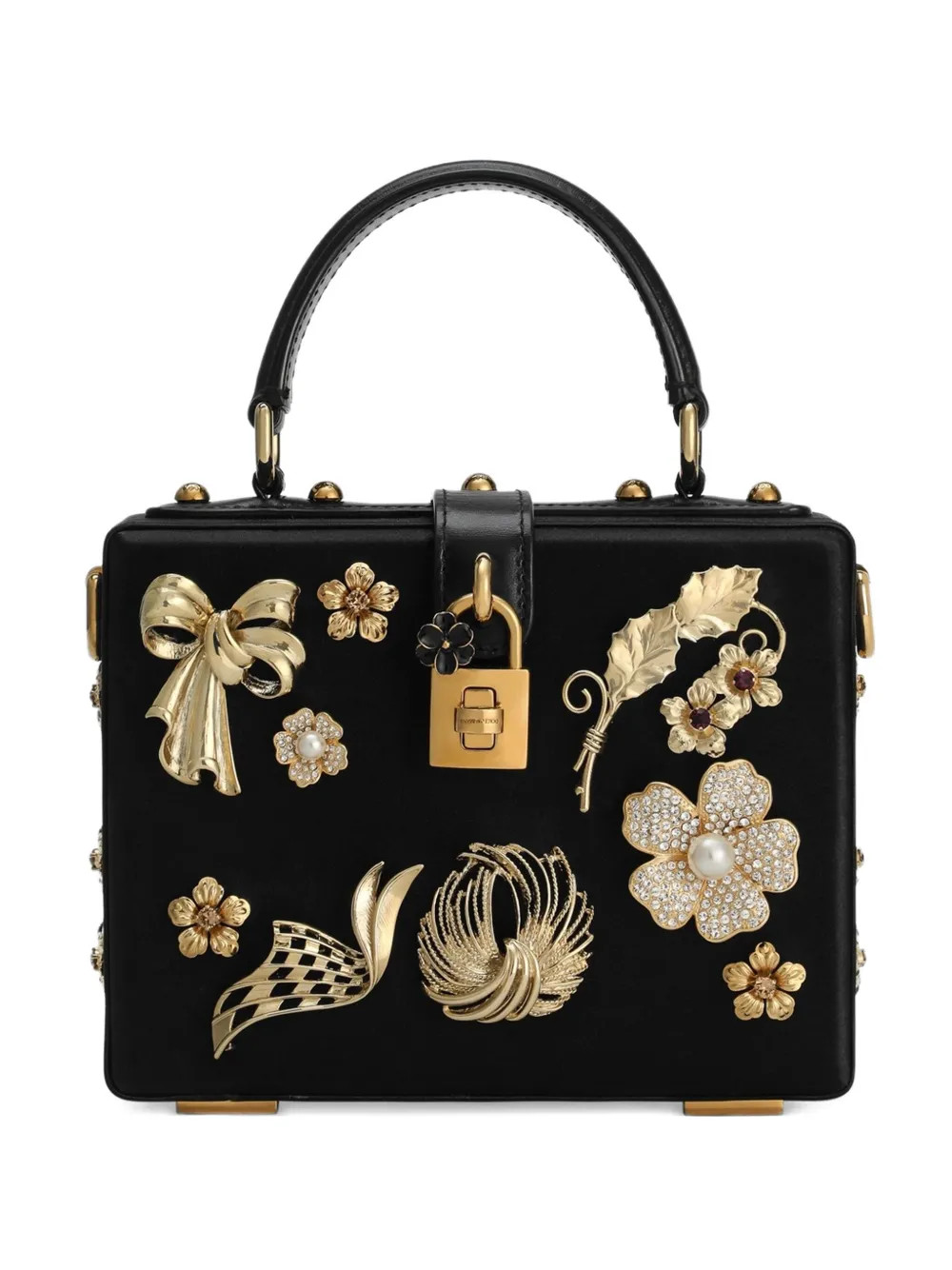 Dolce & Gabbana Borsa Tote Dolce Box | Nero | FARFETCH IT | Farfetch Global