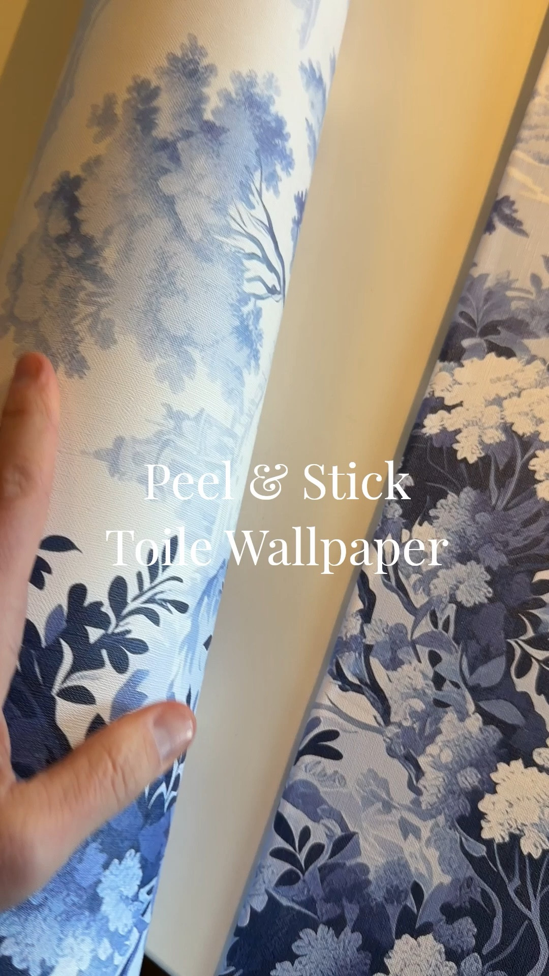 This peel and stick tall wallpaper is on another level! And I love this small business. They’re one of my favorites. 
￼

#LTKHome #LTKSeasonal #LTKdayinmylife