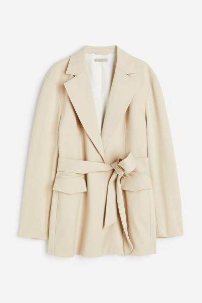 Tie-belt blazer | H&M (UK, MY, IN, SG, PH, TW, HK)