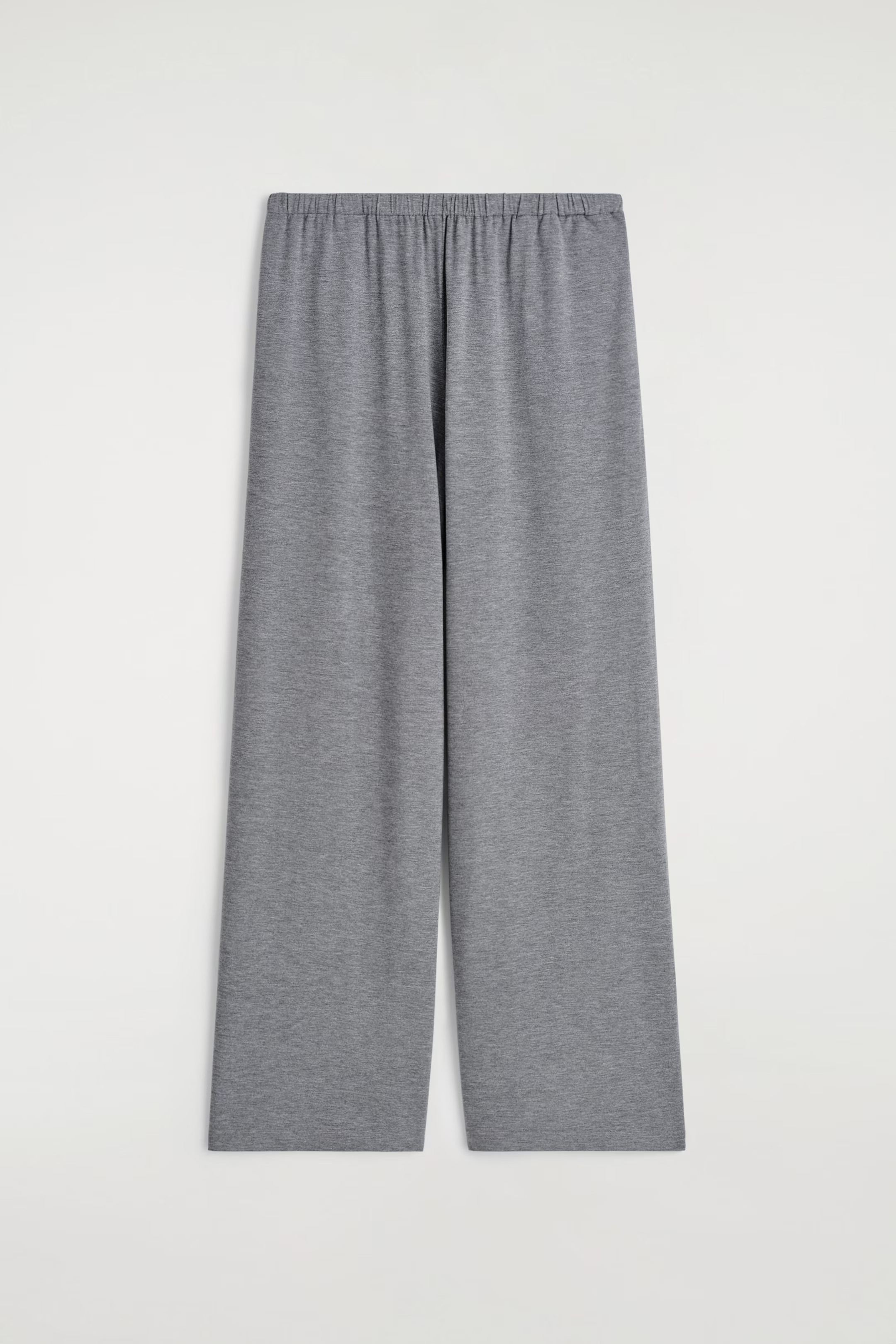 FLUID JERSEY WIDE-LEG TROUSERS - GREY | COS GB | COS UK