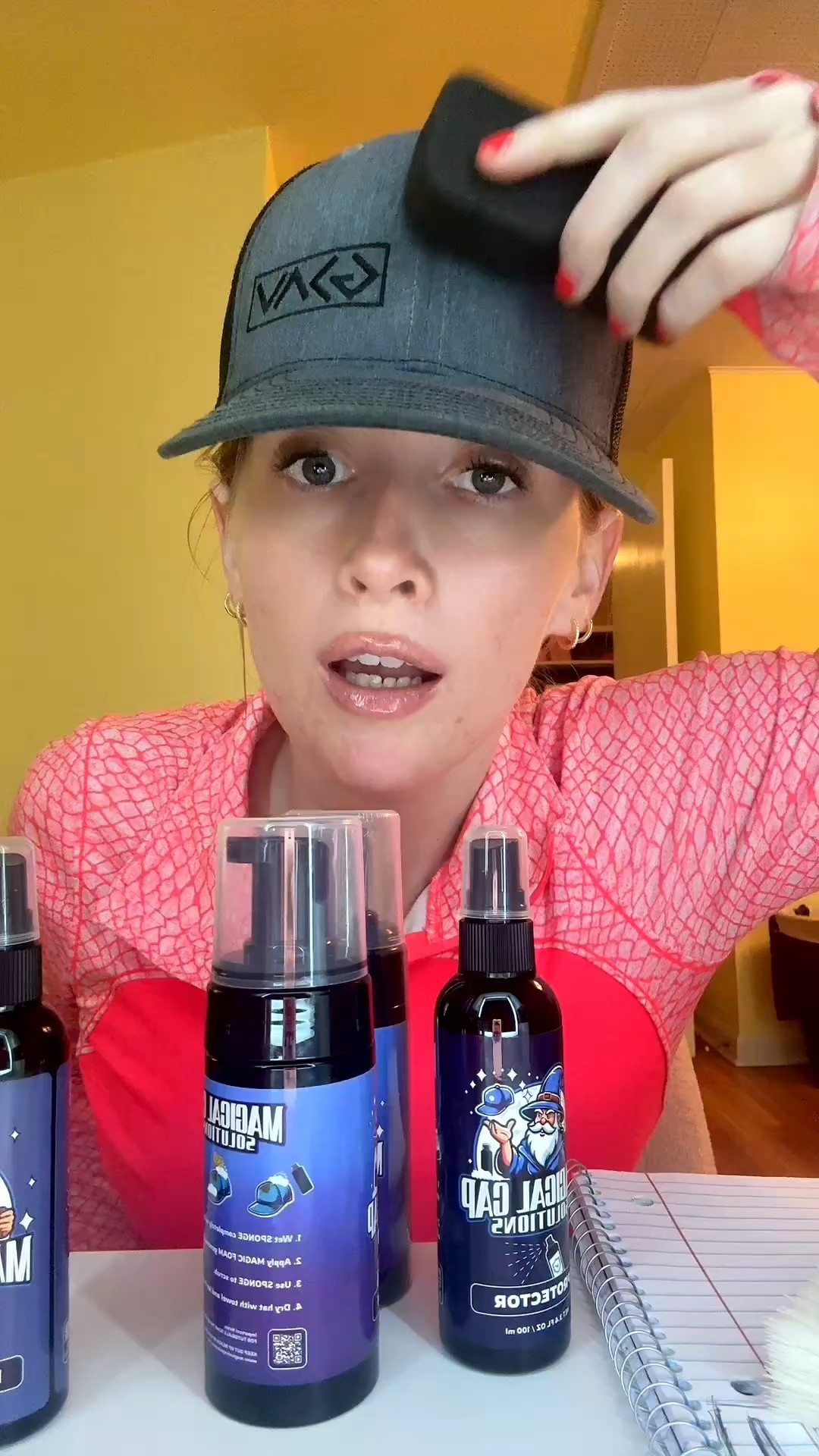 Magical Cap Solutions for messy men! This saved my husbands favorite cap!

#LTKHome #LTKMens #LTKSaleAlert
