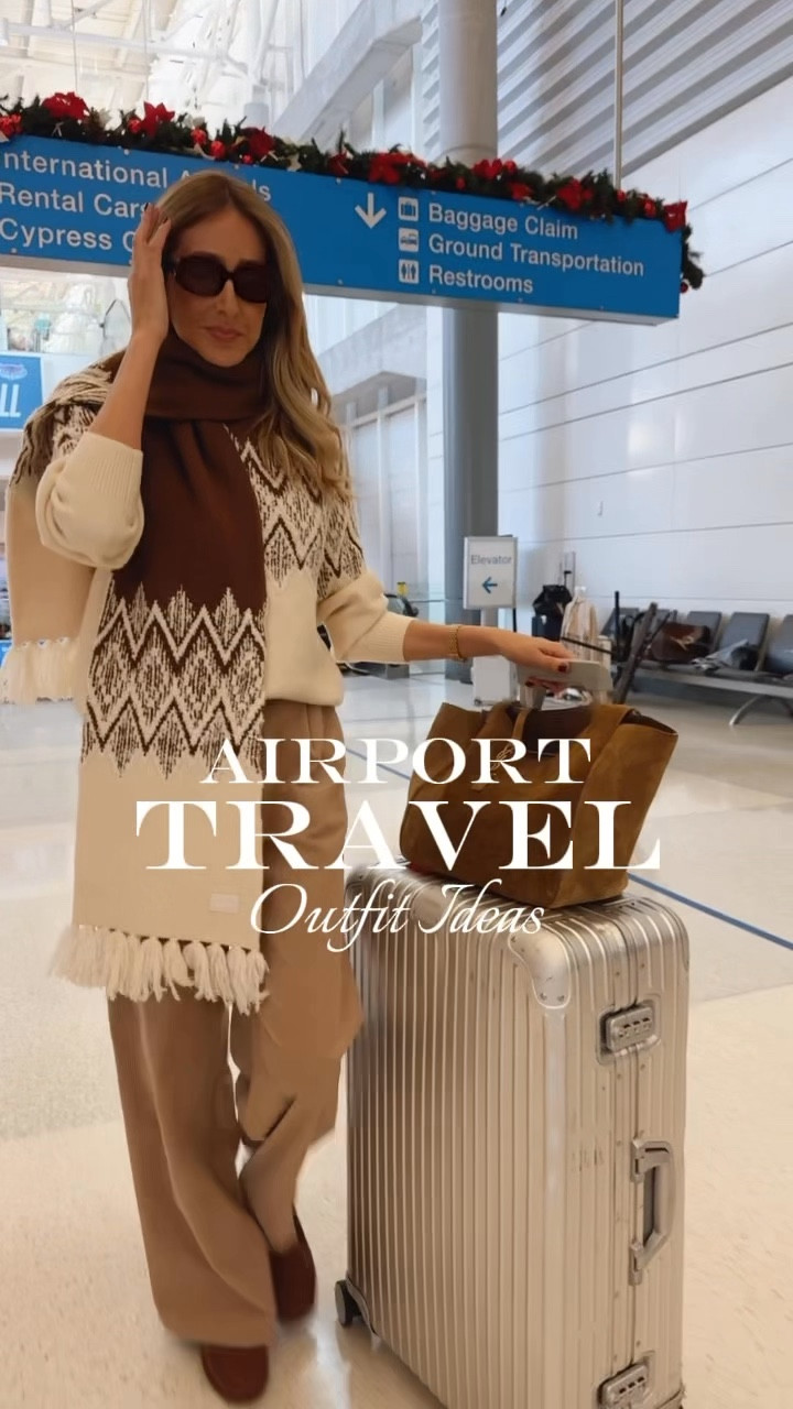 Airport travel outfit ideas!
Gorgeous, elegant, comfortable, and stylish outfits that are perfect for traveling. Everything fits true to size and I’m wearing size small. 
For spanx use code ALINEXSPANX for 15% off first time purchase.
Travel outfit 
Airport outfit 
Travel essentials 
Cozy travel outfit 
Cozy set 

#LTKootd #LTKU #LTKTravel