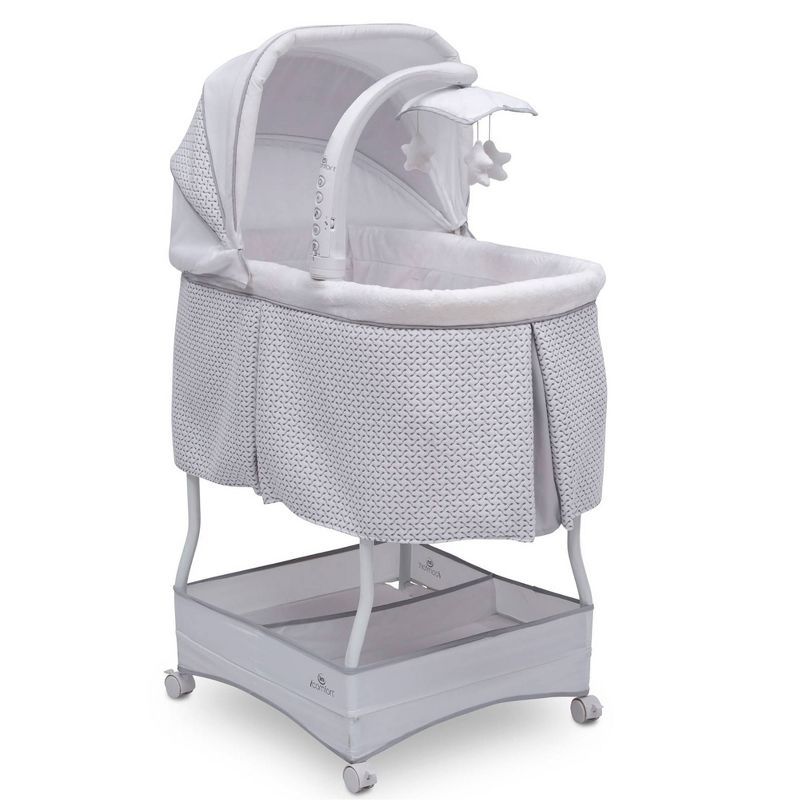 Delta Children Serta iComfort Hands-Free Auto-Glide Bedside Bassinet Portable Crib Features Silen... | Target