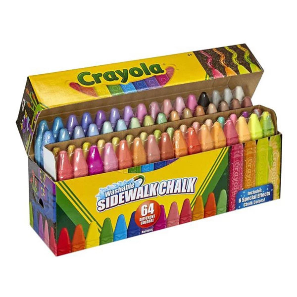 Crayola 64 ct. Assorted Color Sidewalk Chalk | Scheels