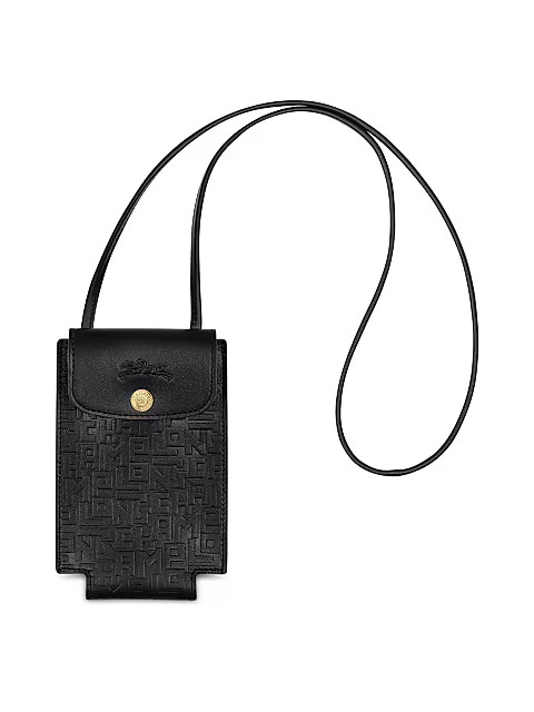 Le Pliage Cuir LGP Phone Case-On-Strap | Saks Fifth Avenue