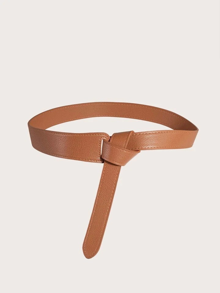 Litchi Embossed Belt | SHEIN