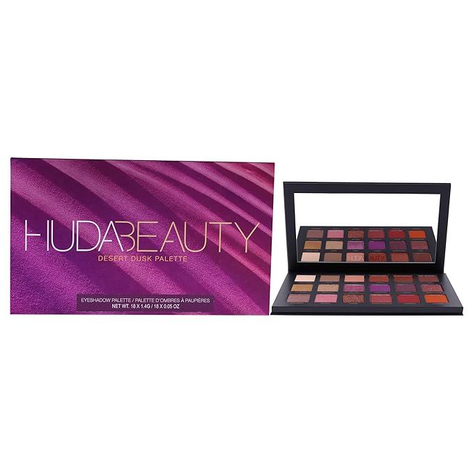 Huda Beauty Desert Dusk Eyeshadow Palette Women Eye Shadow 0.9 oz,Cream | Amazon (US)