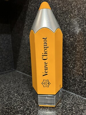 Veuve Clicquot Champagne Orange Pencil Metal Tin Collectors Edition-Great  | eBay | eBay US