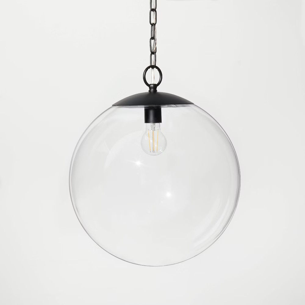 Glass Ceiling Pendant Black - Threshold™ designed with Studio McGee | Target