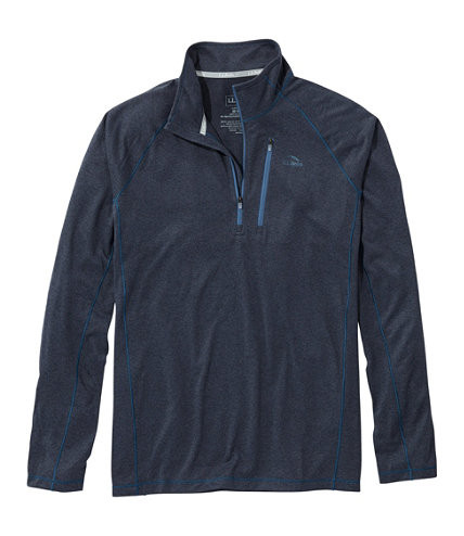 Men's Bean's Quick Dry Trail Tee 1/4 Zip | L.L. Bean