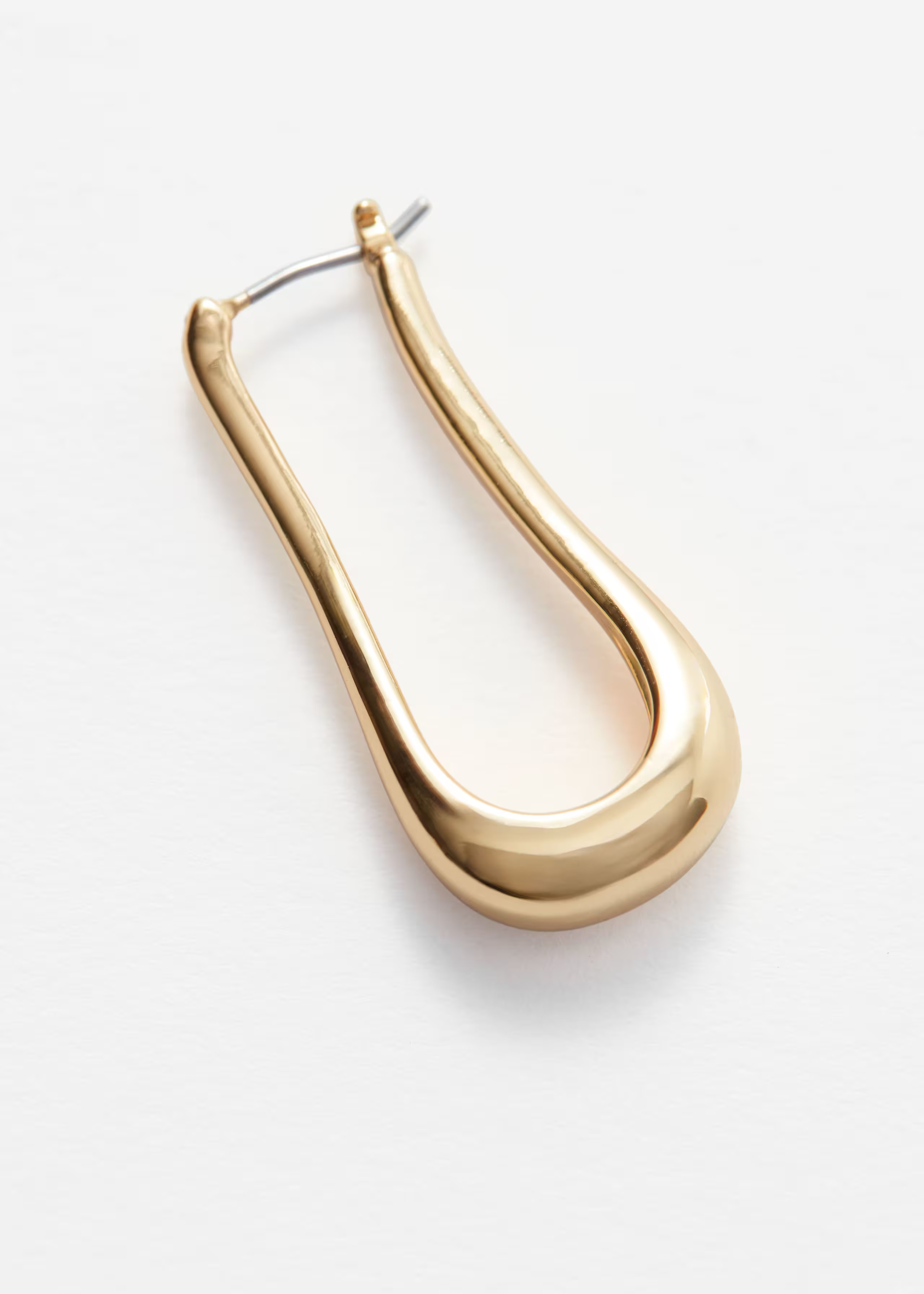 Elongated Bell Hoop Earrings | & Other Stories UK