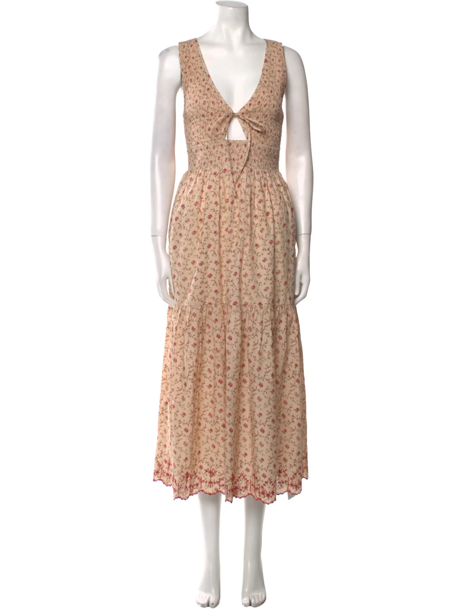 Floral Print Long Dress | The RealReal