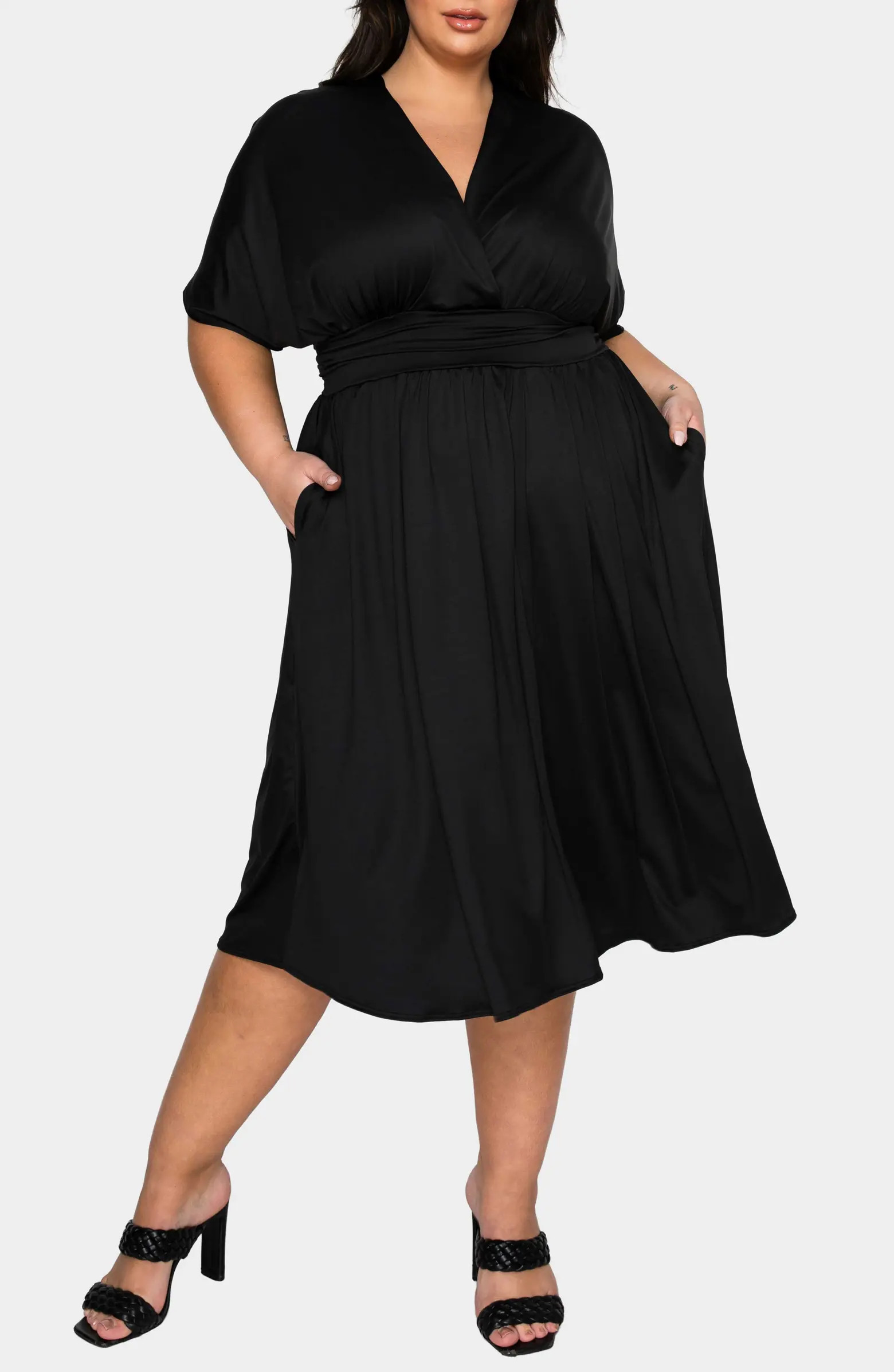 Cyra Empire Waist Midi Dress | Nordstrom