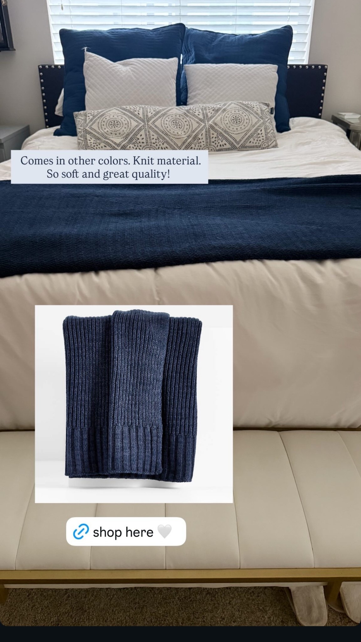 Throw blanket
Knit throw blanket
Blue knit throw blanket
Holiday gift ideas
Blankets for bedroom


#LTKHome #LTKGiftGuide #LTKU