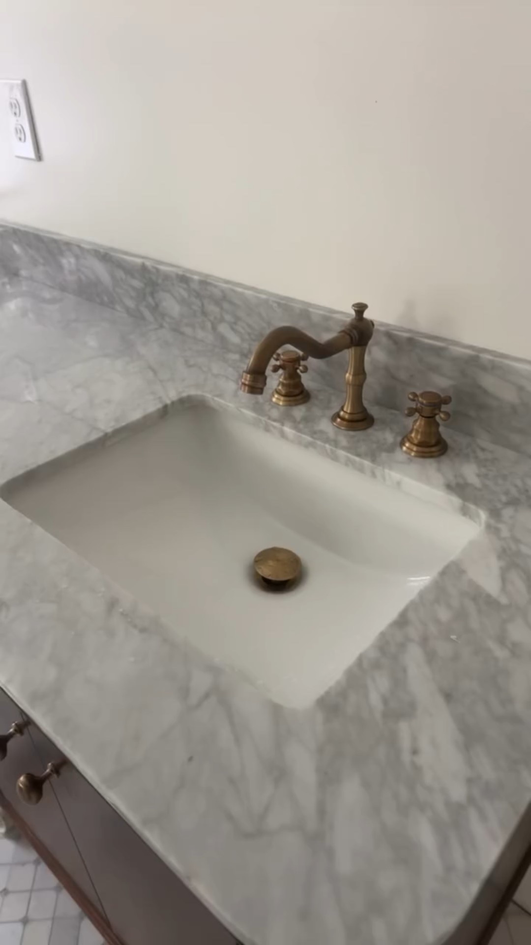 We’re marking progress on the master bathroom!  We added these faucets to the vanity today. 🙌🏼



#LTKHome