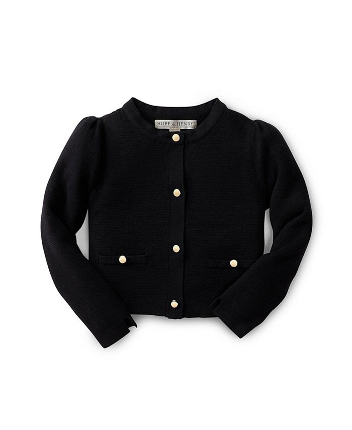 Hope & Henry Girls' Milano Stitch Cardigan, Kids & Reviews - Sweaters - Kids - Macy's | Macys (US)