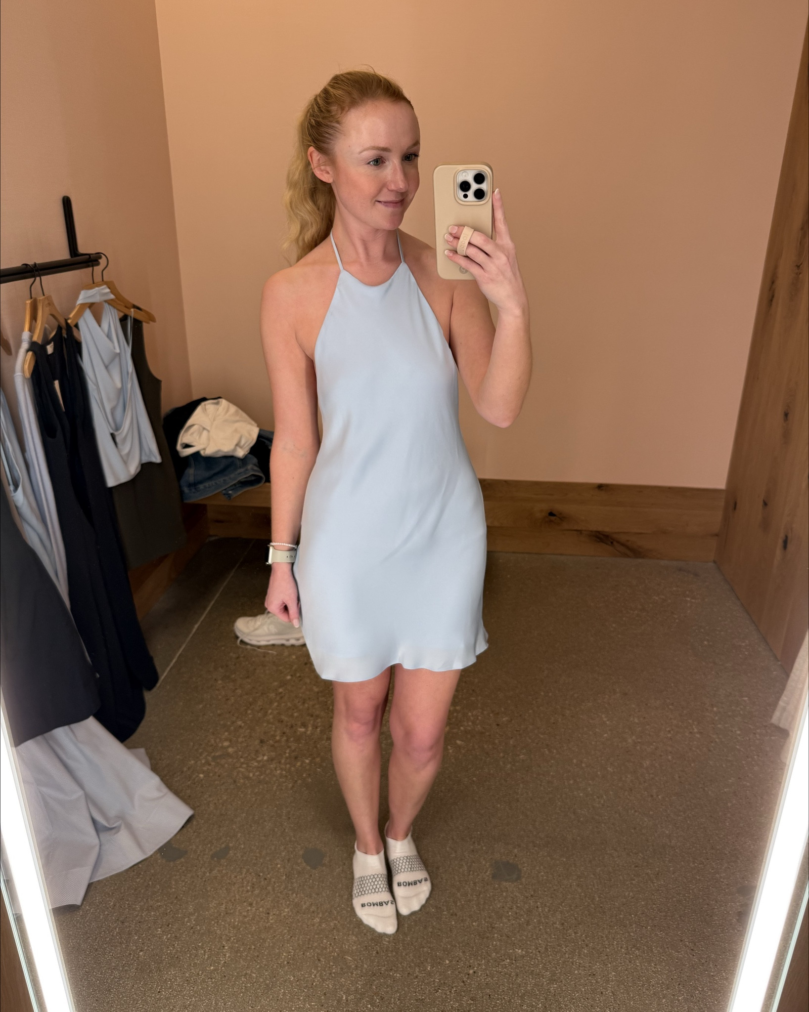 I saw this online and fell in love in person! The color is gorgeous and the open back is divine! Wearing an XS 

#LTKPetite #LTKWedding #LTKSeasonal