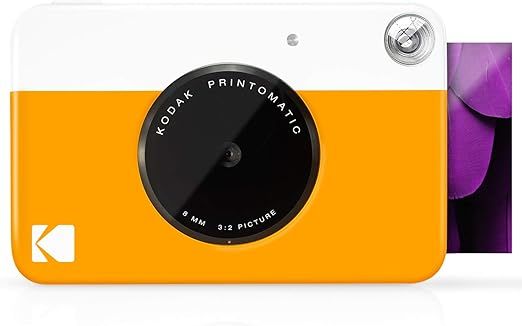 KODAK Printomatic Digital Instant Print Camera - Full Color Prints On ZINK 2x3" Sticky-Backed Pho... | Amazon (US)