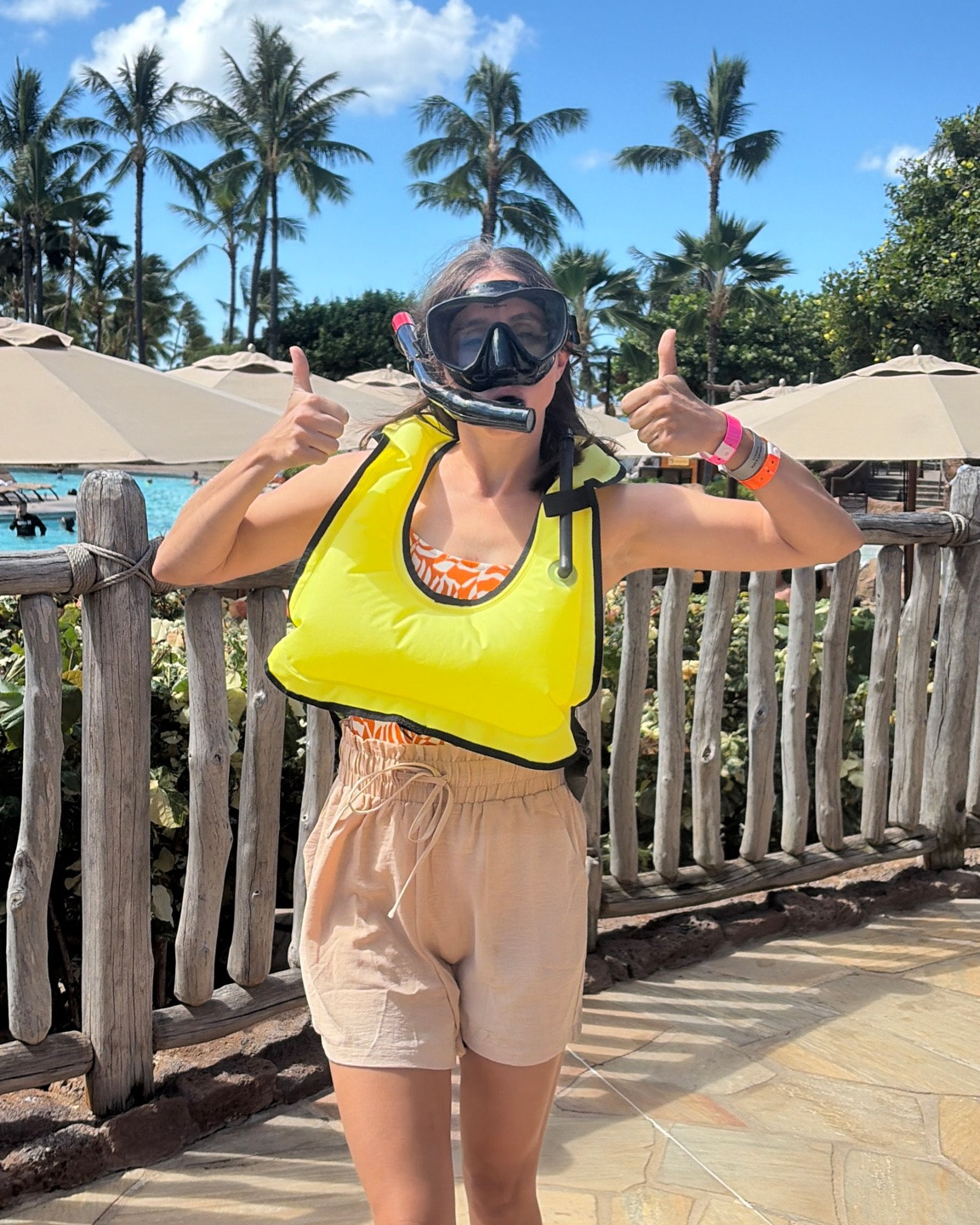 Hawaii Day III Fits! 
Linking: my snorkel fit and the kids bathing suits! 
#hawaii #hawaiiootd

#LTKootd #LTKKids #LTKTravel