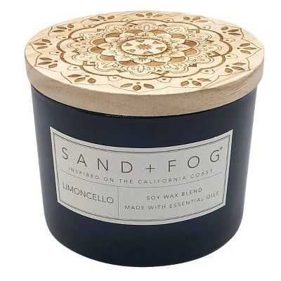 12oz Limoncello Scented Candle - Sand + Fog | Target