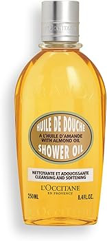 L'OCCITANE Cleansing & Softening Almond Shower Oil, Body Wash & Shaving Base Purifies & Smooths W... | Amazon (US)