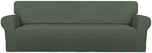 PureFit Super Stretch 4 Seater Sofa Slipcover – Spandex Non Slip Soft Couch Cover, Washable Fur... | Amazon (US)