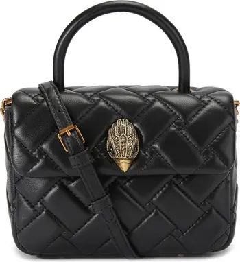 Kurt Geiger London Mini Kensington Quilted Leather Top Handle Bag | Nordstrom | Nordstrom