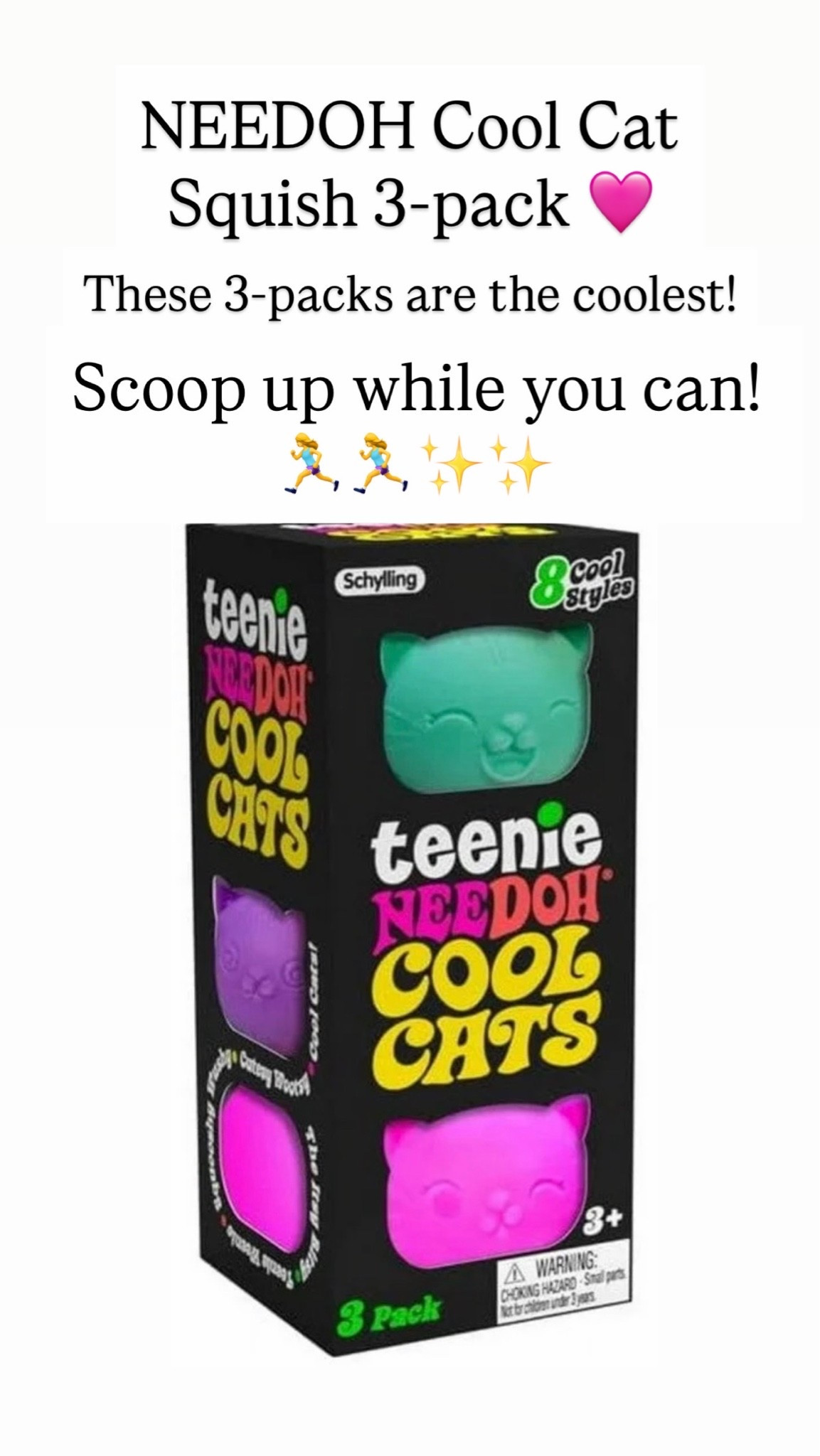 NEEDOH cool cat 3-pack

#LTKKids