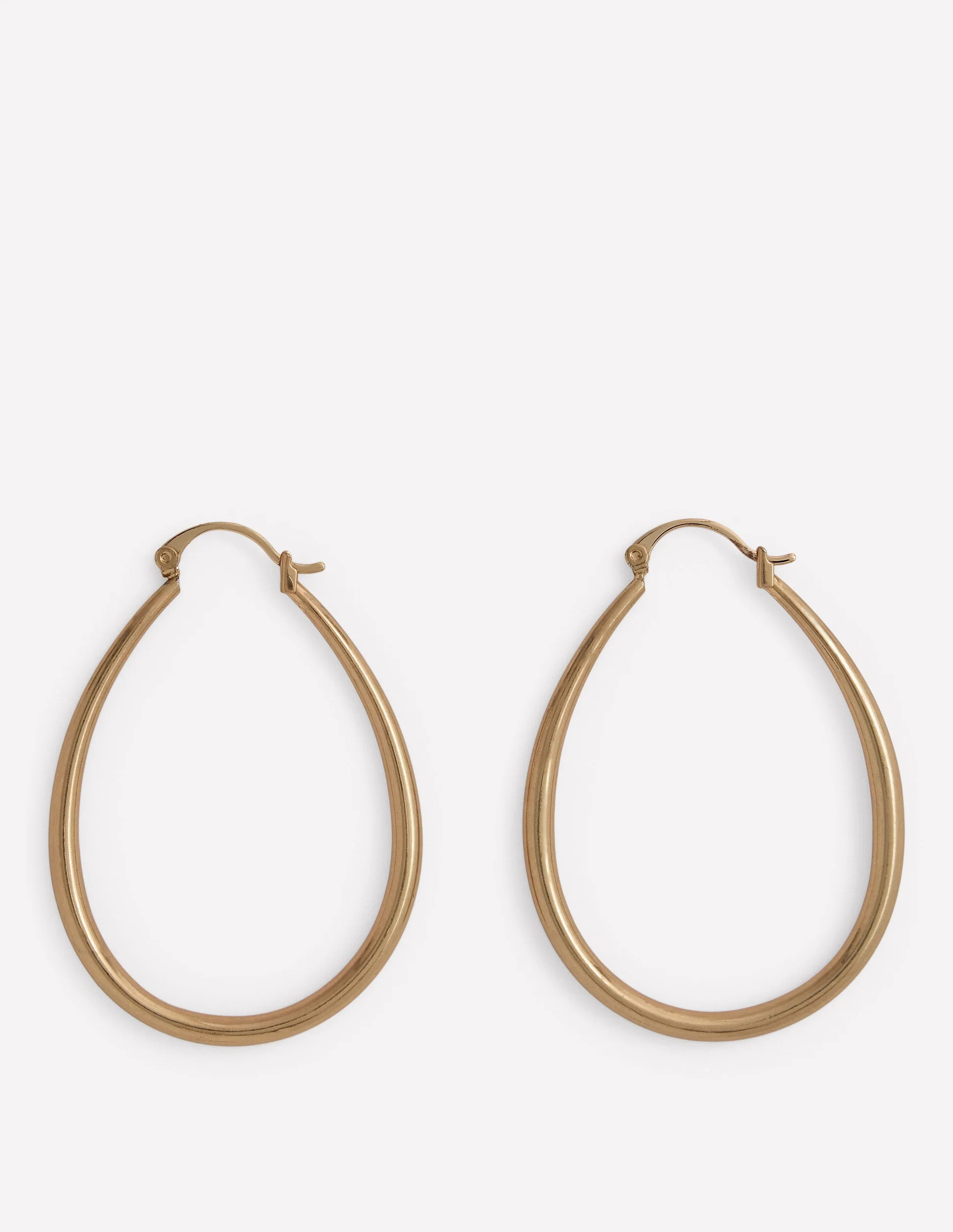 Large Metal Hoops-Gold Colour | Boden (US)