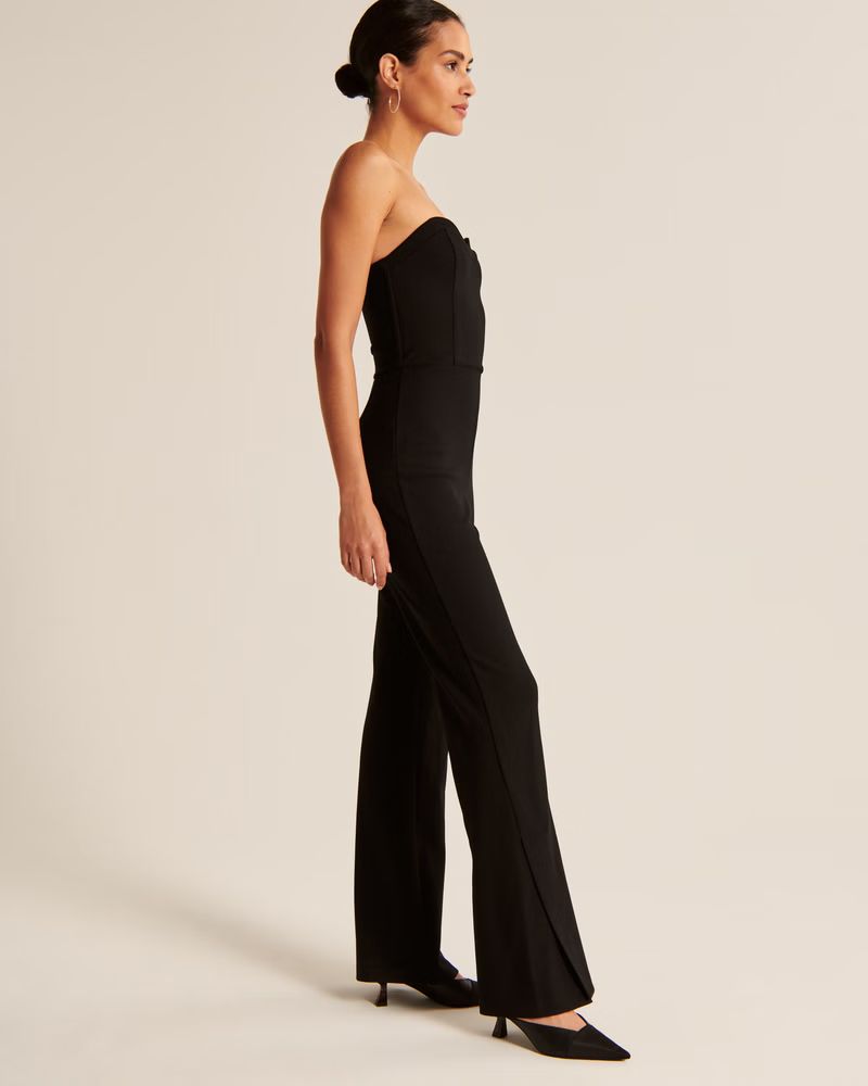 Strapless Corset Jumpsuit | Abercrombie & Fitch (US)