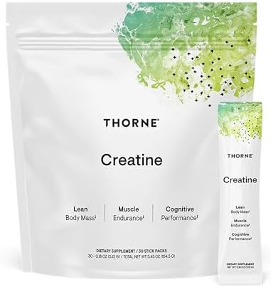 THORNE Creatine - Micronized Creatine Monohydrate Powder - Support for Muscles & Cognitive Functi... | Amazon (US)