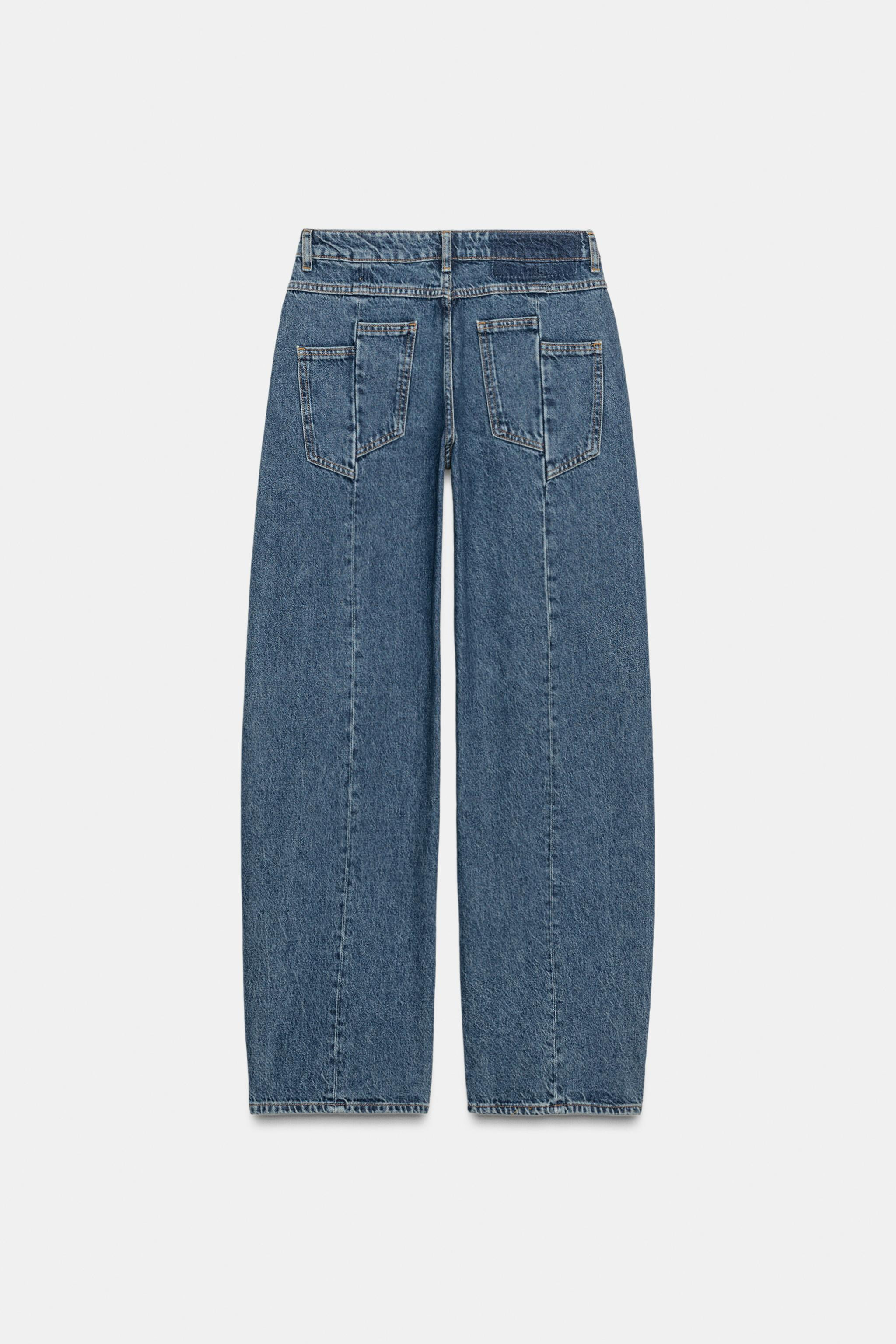 ZW COLLECTION MID-RISE JEANS | Zara Canada