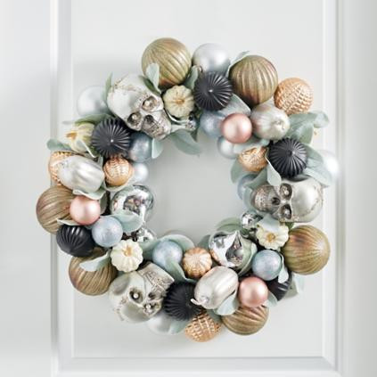 Grand Ball Halloween Wreath | Grandin Road