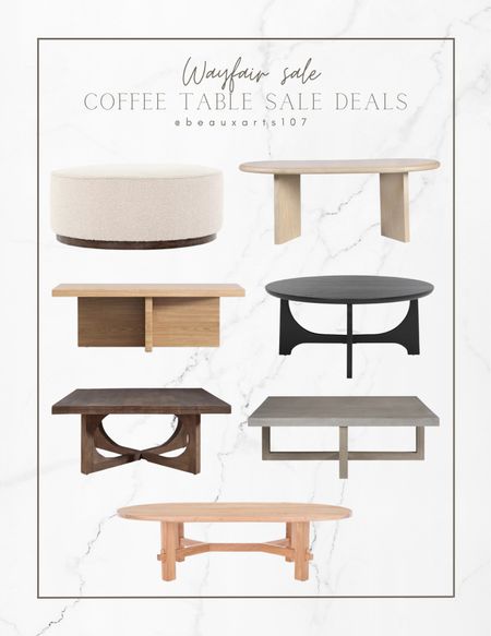 Shop these beautiful coffee tables on sale! 

#LTKhome #LTKsalealert #LTKFind