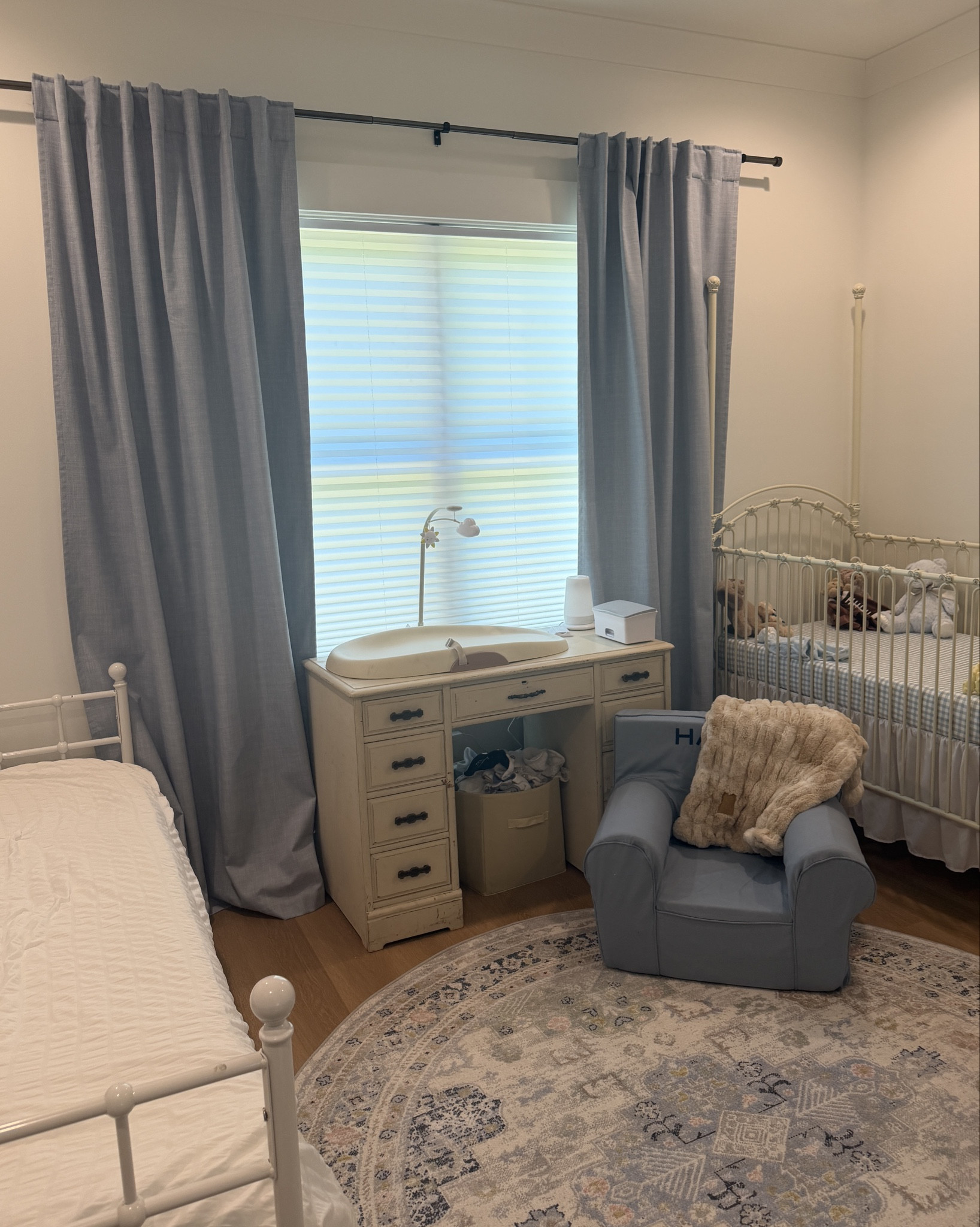 The best affordable nursery blackout pleat curtains in the prettiest blue color! They are true blackout and come in a pack of 2! We didn’t use the pleat hooks on ours but so nice that they came with them. They’re very heavy duty and high quality. 

#LTKBaby #LTKmomlife #LTKHome